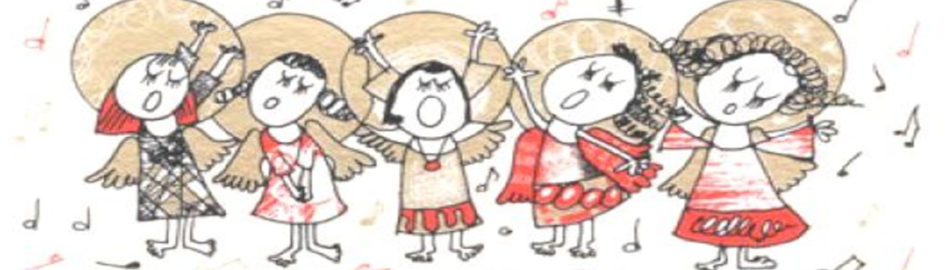 Grafika baneru Międzyszkolnego Konkursu Kolęd i Pastorałek 2025